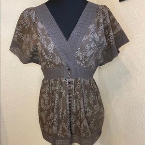 Nine West Kimono Blouse. Size 6.